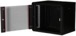 Equip Rack Equip EPM-09-6045-B-CBAA, 19 inch, 9 U, 600 x 450 mm, Black (EPM-09-6045-B-CBAA)