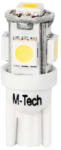 m-tech M-Tech, Led dióda, W5W, 5xSMD5050, Fehér, 2db