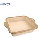 Heinner Tava Patrata Din Silicon Cu Inel Metalic 27.5x23x6 Cm, Nuva (hr-yw-sp27) - generaltech