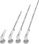 Livoo Perie electrica rotativa pentru curatare Livoo ON1033G, maner telescopic reglbil pana la 125cm, baterie reincarcabila, 2 viteze, functionare pana la 2h, 9 capete detasabile, protectie IPX7 p (ON1033G)