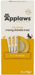 Applaws Applaws Chicken Creamy Lickable Treat delicatesă pentru pisici 8 x 15 g