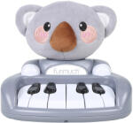 Chipolino Jucărie muzicală pentru bebeluși Chipolino - Pian koala din pluș, gri deschis (DIEP02604LGKO)