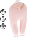 Loveline Stimulator Bonnie Double-Ended, 13 Moduri Tapare, Silicon, USB, Roz, 11 cm Vibrator