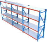 HD Regal FLEX300-Y504 Salgó polcrendszer KOMPLETT 5 m (200 x 60 cm / 4 polc)