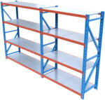 HD Regal FLEX300-Y354 Salgó polcrendszer KOMPLETT 3, 5 m (200 x 60 cm / 4 polc) - mkaudio