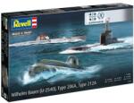 Revell Plastic ModelKit submarin 05186 - 70 Years Bundeswehr: Wilhelm Bauer, Type 206A, Class2 (1: 144 (18-05186)
