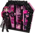 Monster Flex Monster High Szörnyen Jóbarátok Titkai, Rémtrendi öltöző Draculaura babával (JMG63)