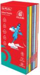 Herlitz Creioane colorate Herlitz 60 culori (5 x 12 culori) clasic / skin / neon / metalic / pastel, triunghiulare (9498430)