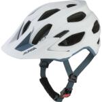 Alpina Carapax 2.0 kerékpáros sisak felnőtteknek, White Pebble Blue matt, 57-62 cm, légáteresztő hálóval és antibakteriális párnázással