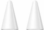 Baseus Apple Pencil érintőképernyő ceruza póthegy (szilikon, puha) 12db fehér (GP-140194) (GP-140194)