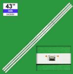  Háttérvilágítás Philips 43coll 11LED 3V 3db/csomag