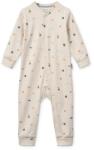 Liewood gyerek rugdalózó pamut elasztánnal Birk Grow Printed Pyjamas Jumpsuit - bézs 62-68 - answear - 16 990 Ft
