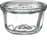 Weck Borcan pentru conserve cu capac din sticlă 220 ml, set de 4 buc. , în formă de guguluf
