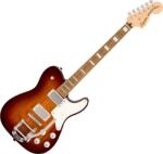 Squier Paranormal Troublemaker Telecaster Deluxe Bigsby LRL Honey Sunburst Chitară electrică