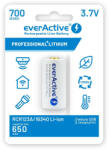 everActive 16340 650mAh RCR123A micro USB újratölthető 3, 7V Lithium fotóelem (everActive-16340-650-3-7V)