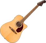 Fender California Deluxe Redondo CE WN Natural Chitară electro-acustică Dreadnought
