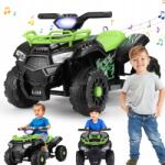 SUPVOX Zöld Elektromos Quad Gyerekeknek Lassú Gyorsítás Funkcióval (21484182)