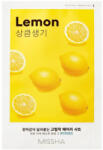 Missha Airy Fit Sheet Mask - #Lemon - Bőrragyogást Fokozó Fátyolmaszk 1db/19g