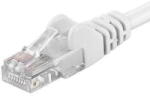 PremiumCord Patchcord UTP RJ45-RJ45 Cat. 6, 1.5m, alb, "UTP-6-1.5-W (UTP-6-1.5-W)
