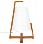 Atmosphera Asztali lámpa fehér Gong bambusz h-32 cm (145226)