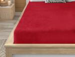  Cearsaf Cocolino microplus cu elastic SOFT 180x200 cm rosu inchis