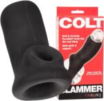Colt Slammer Péniszre húzható toldat herekkel, Fekete (03137163)