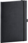 Presco Klasszikus notesz Aprint borítással black, vonalas, 15x21cm, Presco - papirx