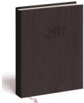 Realsystem Határidőnapló 2day B/6, kétnapos beosztás + jegyzetlap grafit Realsystem 2027 - suplix