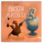 Realsystem Falinaptár képes lemeznaptár 300x300mm, Chicken Artists Realsystem 2027 - papirx