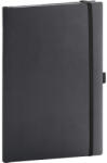 PRESCO Klasszikus notesz Balacron borítással black, vonalas, 15x21cm, Presco - suplix