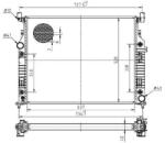 MTR Radiator, racire motor MTR 13054859 (13054859) - automobilus