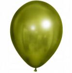  Zöld lufi szett, Krómozott Apple Green 30cm (50 db)