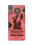 Balance Ciocolata neagra 58% cacao cu inulina si stevie 100g Balance (MF48943)