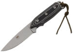 Depox Cutit de vanatoare DEPOX®, Polish Legacy, otel inoxidabil, 21 cm, negru, teaca inclusa (3036)