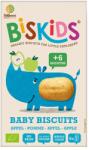  BISkids - Biscuiti BIO moi pentru copii cu suc de mere fara zahar adaugat 6M+, 120g