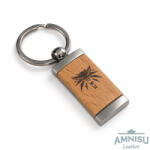 Amnisu Witcher szimbólumos gravírozott kulcstartó