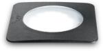 Ideal Lux Spot exterior încastrabil Ideal Lux Way 351537, 12 × 12 cm, lumină directă, GX53 max. 3 W, IP67, negru (351537)