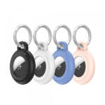 DUX DUCIS Husa Dux Ducis Secure pentru Apple AirTag, Set 4 bucati, Neagra / Alba / Albastra / Roz