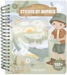 Little Dutch Carte cu autocolante - Jim - Safari Friends - Little Dutch
