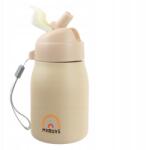  Termikus palack gyerekeknek MyRoys 300 ml acél 304 szívószál szájrész termosz (5905523463392)