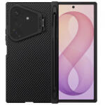 Nillkin Husa MagSafe pentru Samsung Galaxy Z Fold8 Ultra F976, Nillkin, CamShield Pro with Transparent Black Lens Cover and S-Pen Holder, Neagra - gsmboutique