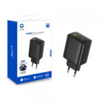 LITO Incarcator Retea Lito LC25, 65W, 3.25A, 1 x USB-A - 2 x USB-C, Negru - gsmboutique