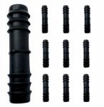  Csepegtető Vonal Összekötő Kétcsatlakozós Tömlőreparátor Nyomógomb Fi16mm 10db (Łącznik do linii kroplującej rury Fi16 10szt)