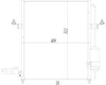 MTR Condensator, climatizare MTR 13054748 (13054748)