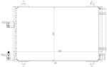 MTR Condensator, climatizare MTR 13054533 (13054533) - automobilus