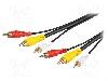 Goobay Cablu RCA - RCA, 10m, Goobay - 50310