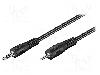 Goobay Cablu Jack - Jack, 2m, Goobay - 50459