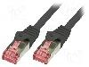 LogiLink Cablu patch cord, Cat 6, lungime 3m, S/FTP, LOGILINK - CQ2063S
