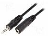 VCOM Cablu Jack - Jack, 1.5m, VCOM - CV202-015-PB