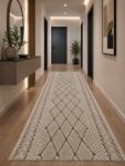 Fashion Traversa Covor, Fashion 32009, Crem Maro, Latime 60 cm , Diverse Lungimi (32009-120-64) Covor